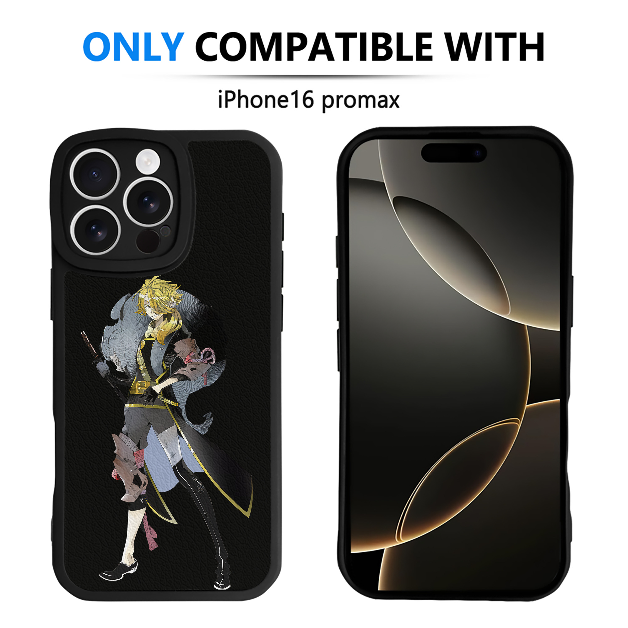 （画像用） 刀剣乱舞 Touken Ranbu 【iPhone 16シリーズ対応】シリコンスマホケース（レザー調） 材質：シリコン